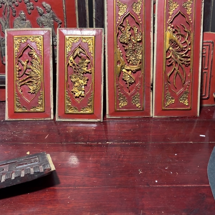 蒲***光木木雕工艺品摆件