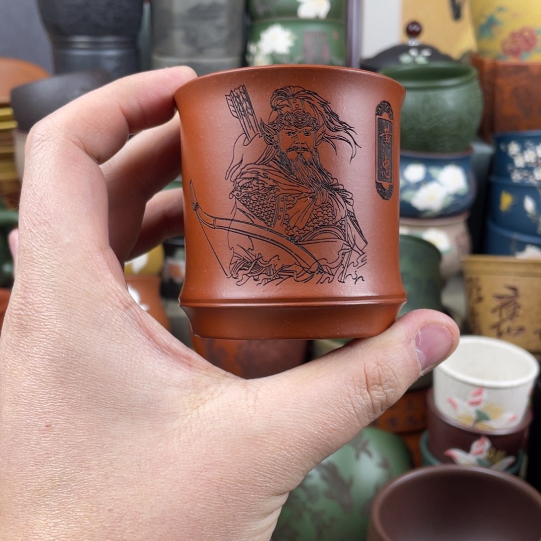 紫砂茶杯紫砂茶杯