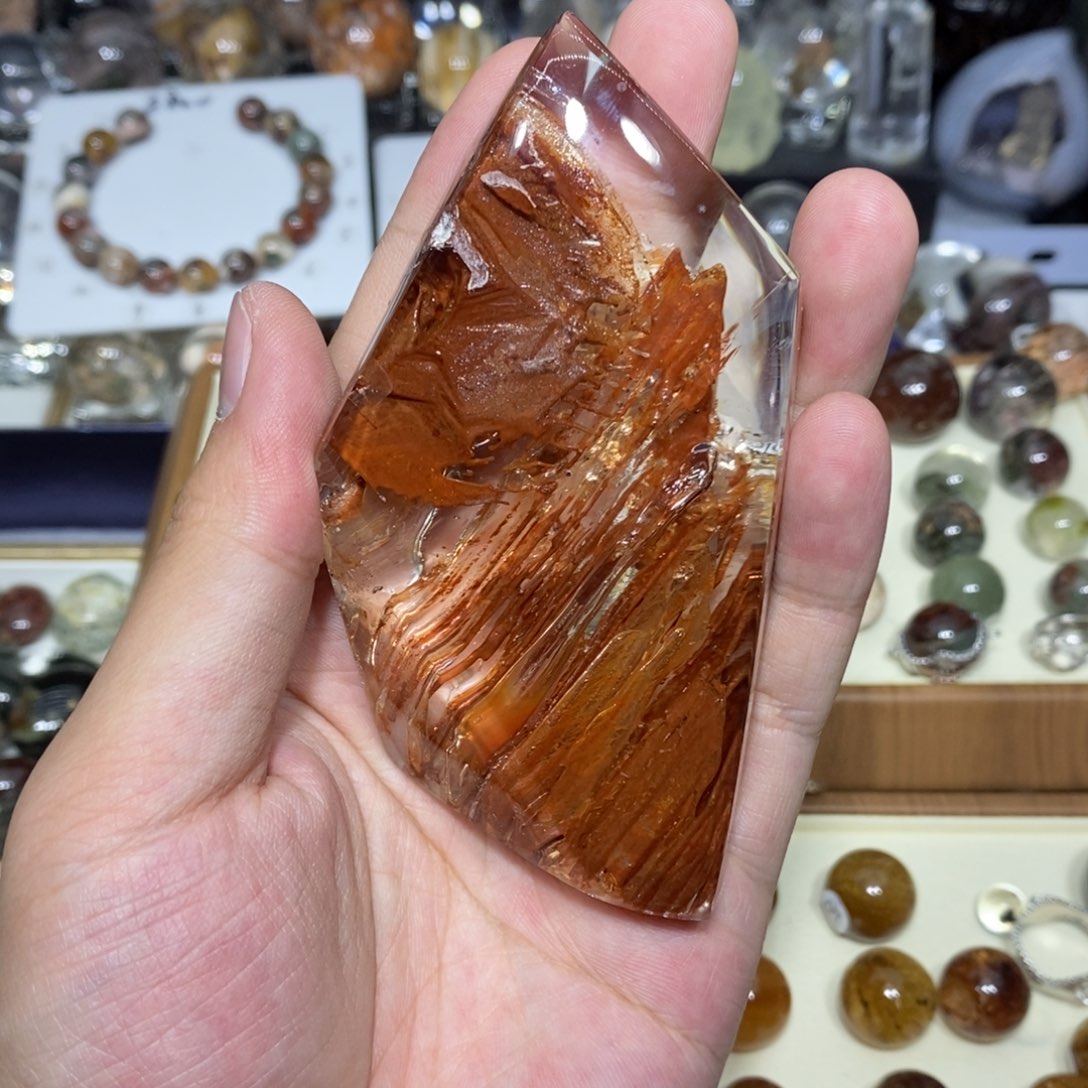 水晶水晶吊坠未镶嵌