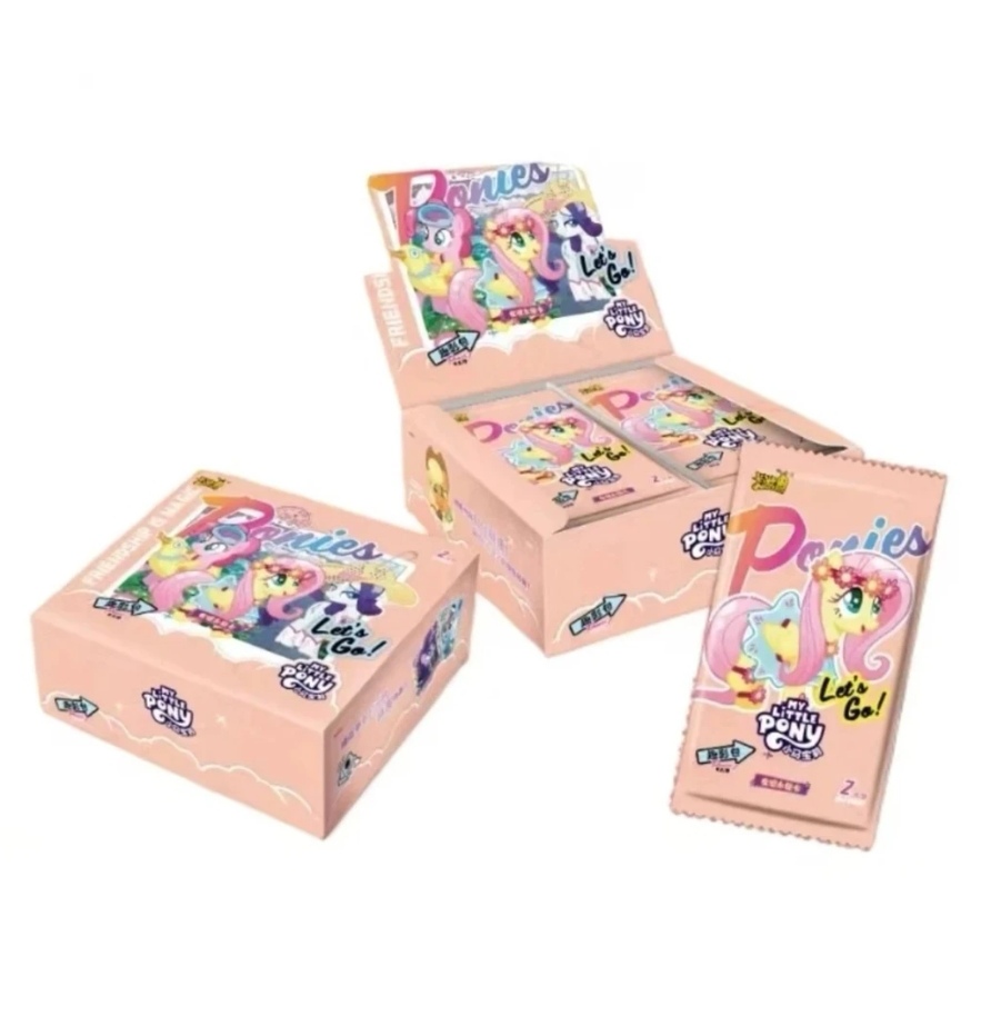 辣【大胃王】小马宝莉趣影5友谊包永恒 正版卡牌收藏盲盒默认代拆