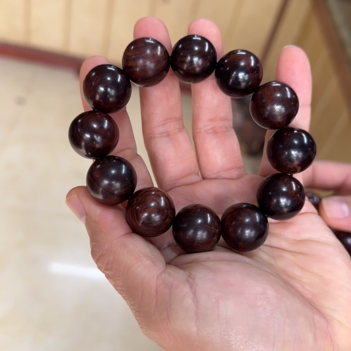 黄花梨/降香黄檀手串/手链2.0沉水老料珠2380