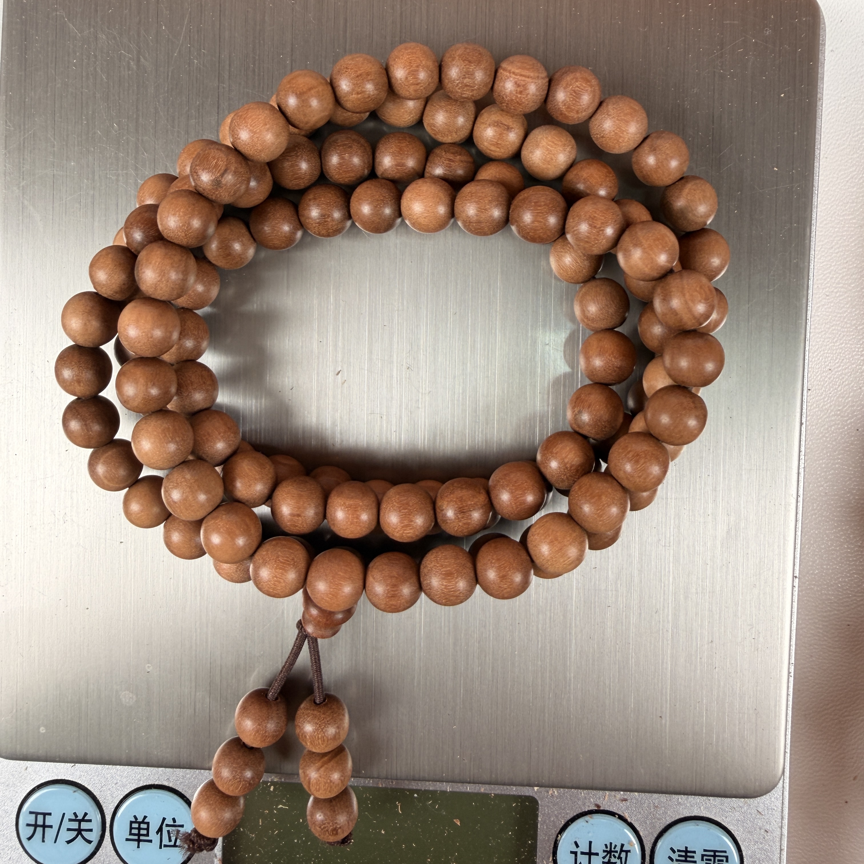 【6 mm*108】全品多圈/印度迈索尔老山檀圆珠手串、多样性发其一