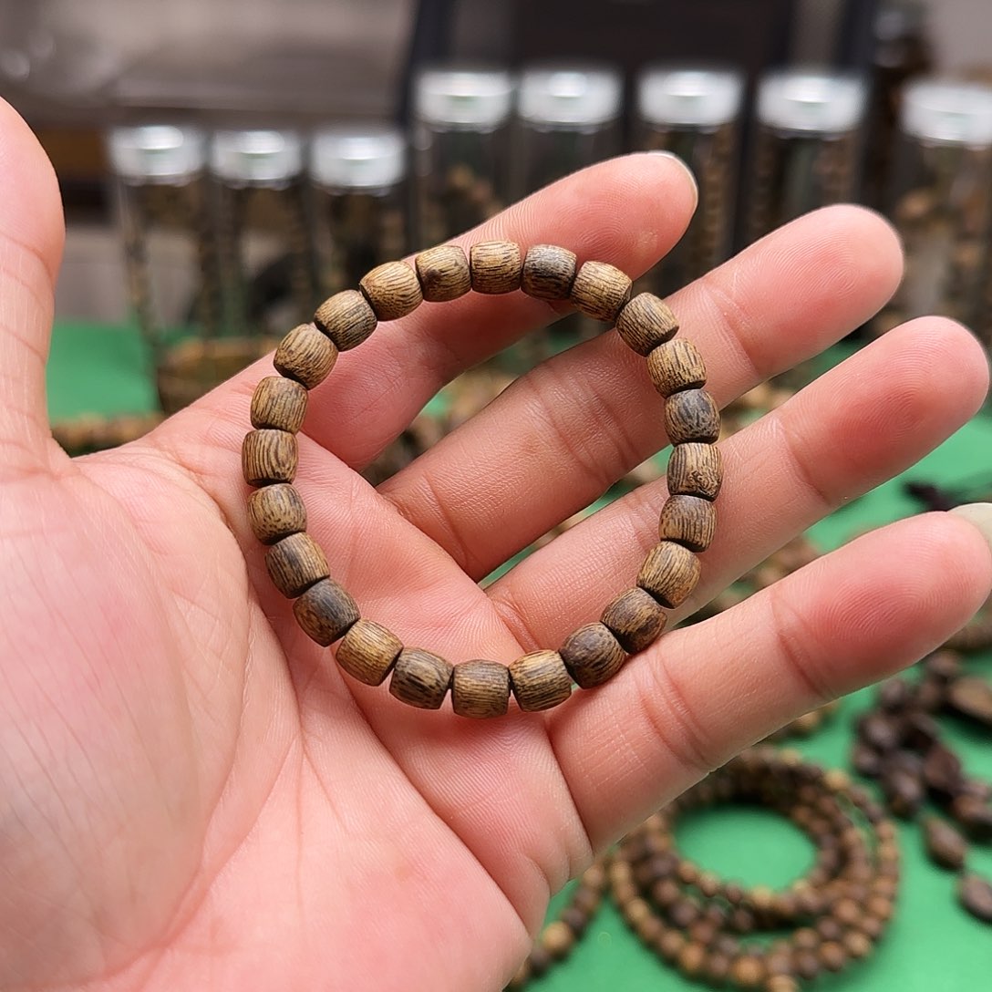 沉香手串海南白棋