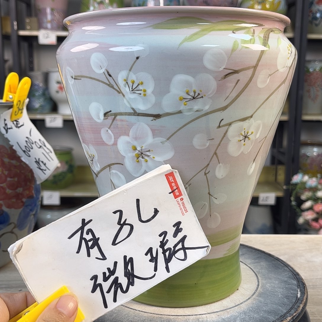 罐1xc景德镇陶瓷花盆