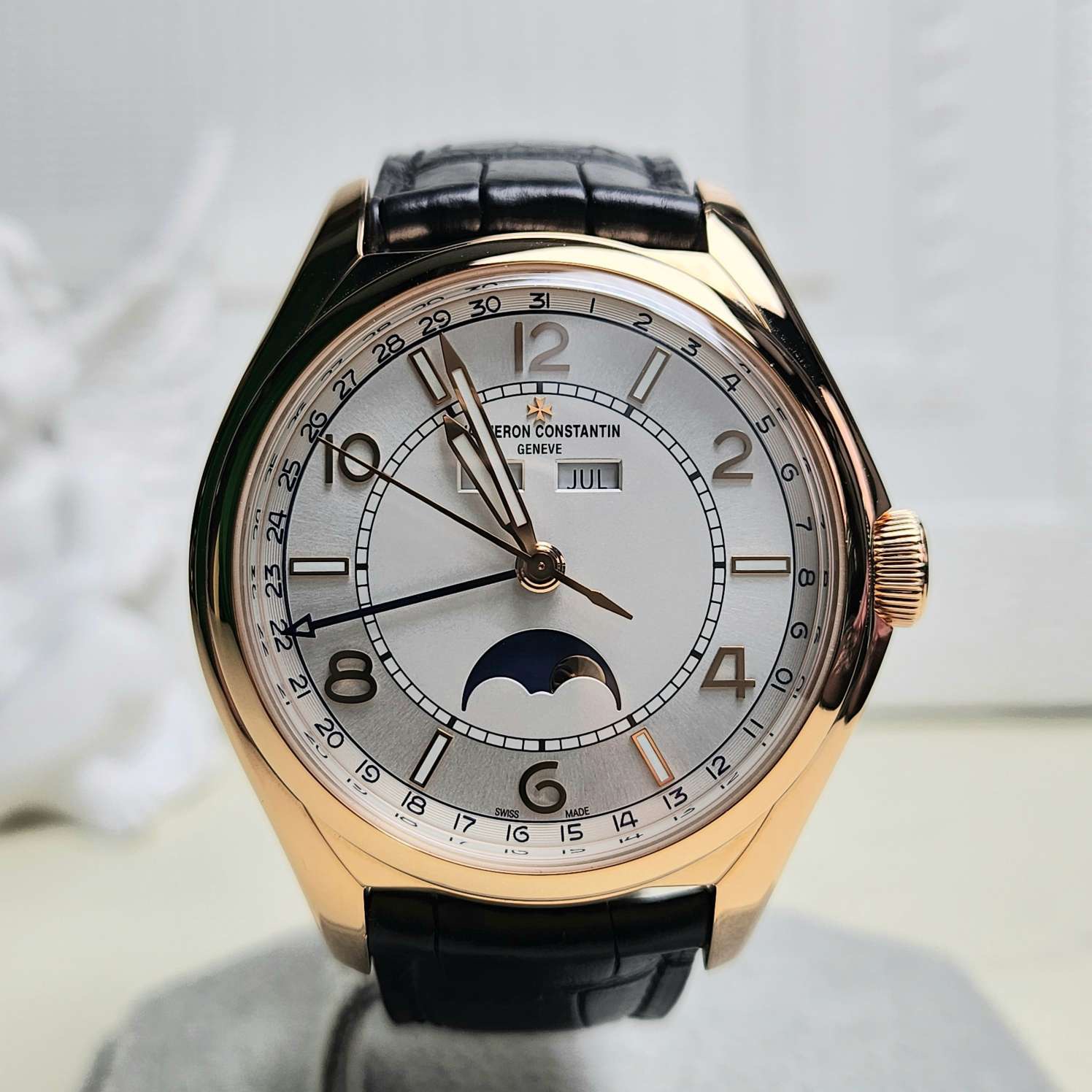 99新 Vacheron Constantin/江诗丹顿 伍陆之型4000E/粉红金/40MM