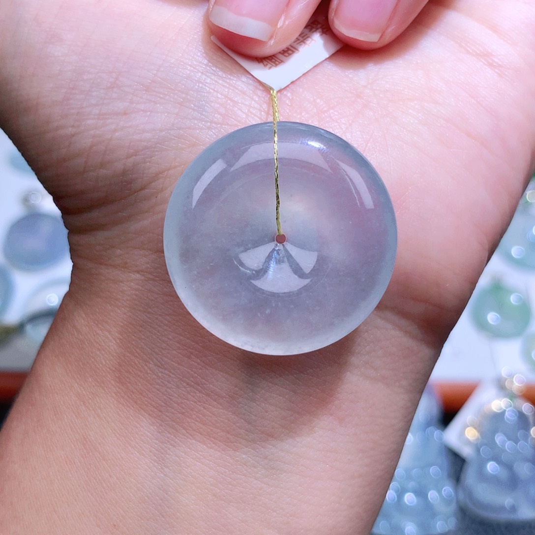 翡翠未镶嵌颈饰扣子