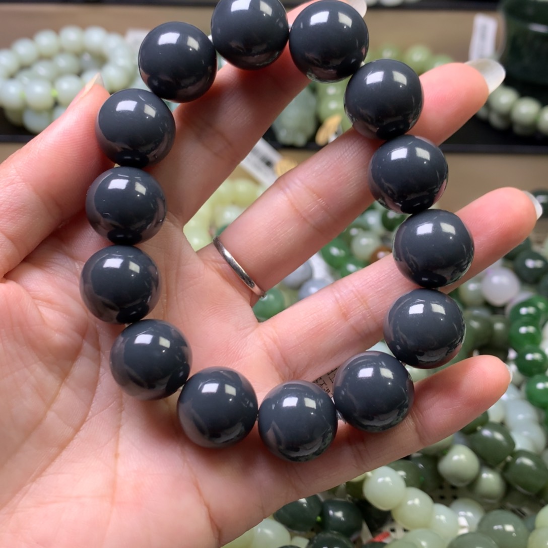 和田玉手链未镶嵌