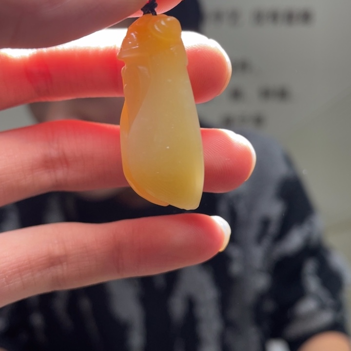 和田玉未镶嵌把件