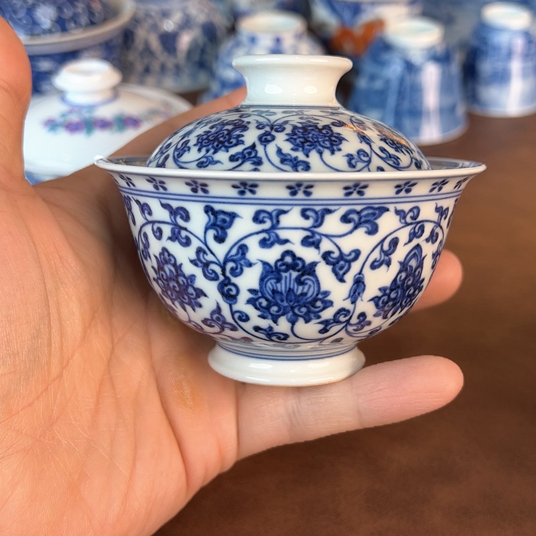 杯玛*朵景德镇全手工手绘陶瓷