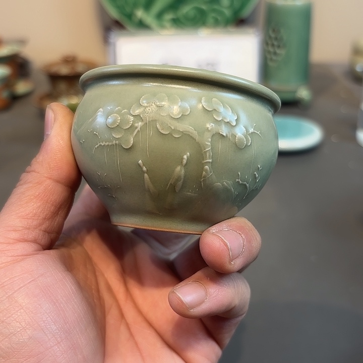 瓷片龙泉青瓷福利青瓷