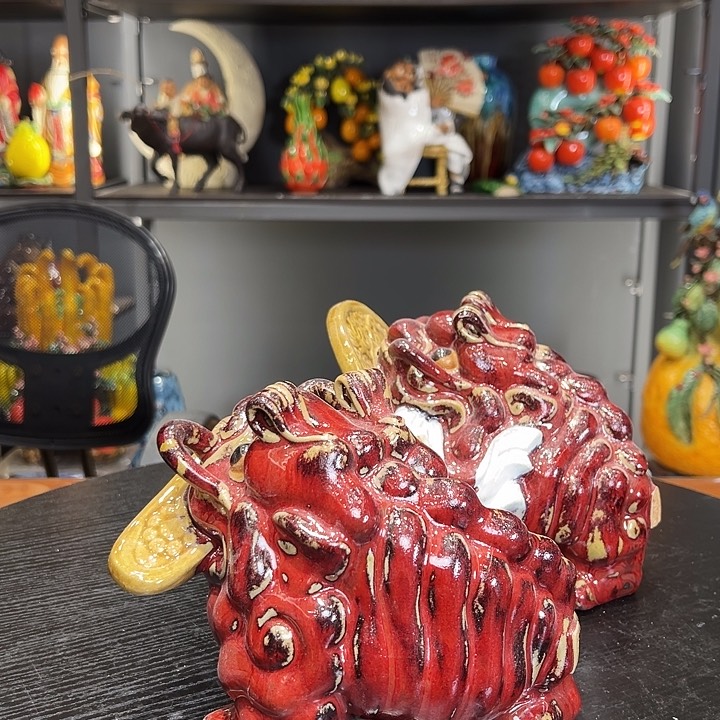 金蟾陶艺作品陶瓷艺术作品