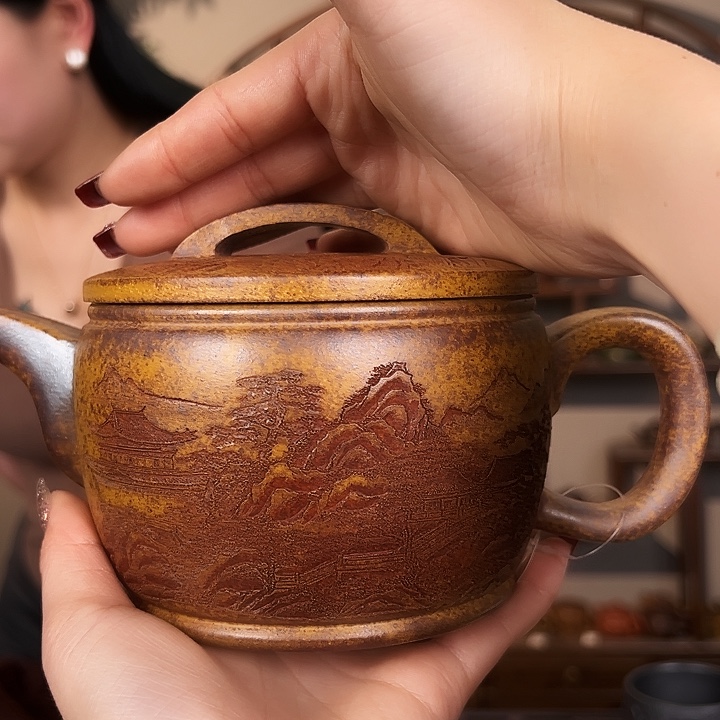 紫砂茶壶宜兴紫光堂