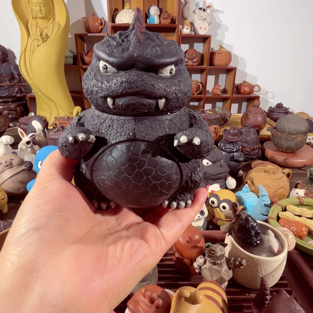 紫砂茶壶k***_手工制作工艺制作