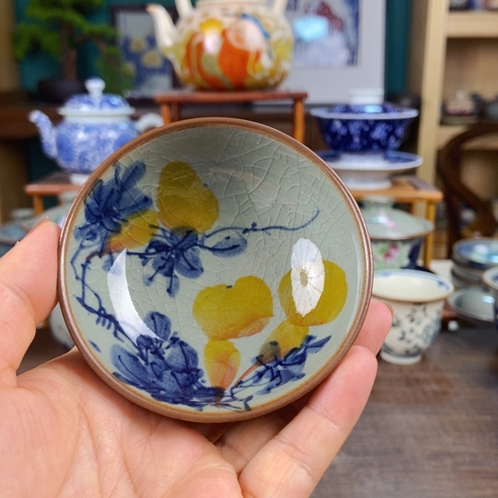 瓷片手工制作工艺精湛等特点