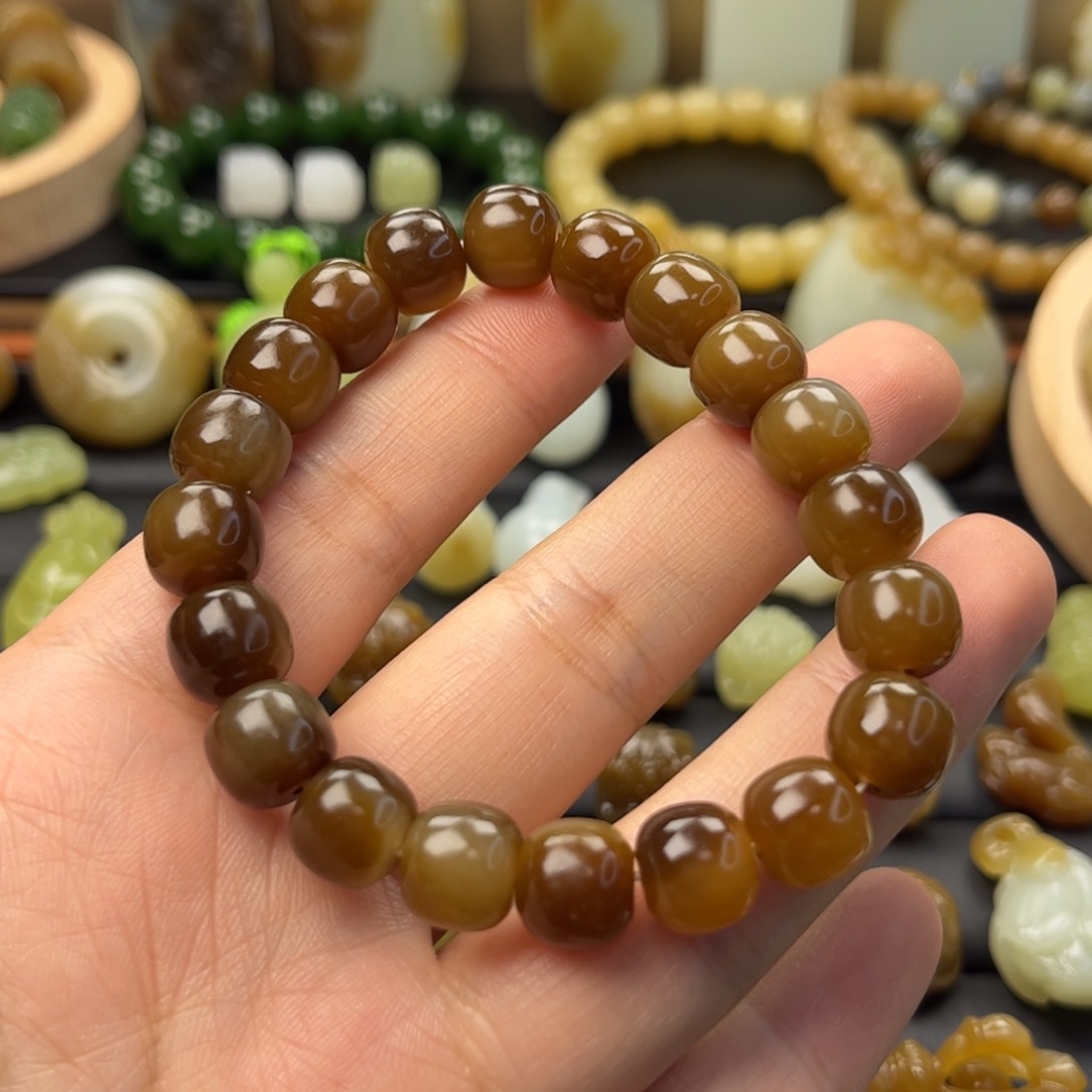 和田玉颈饰未镶嵌用****6