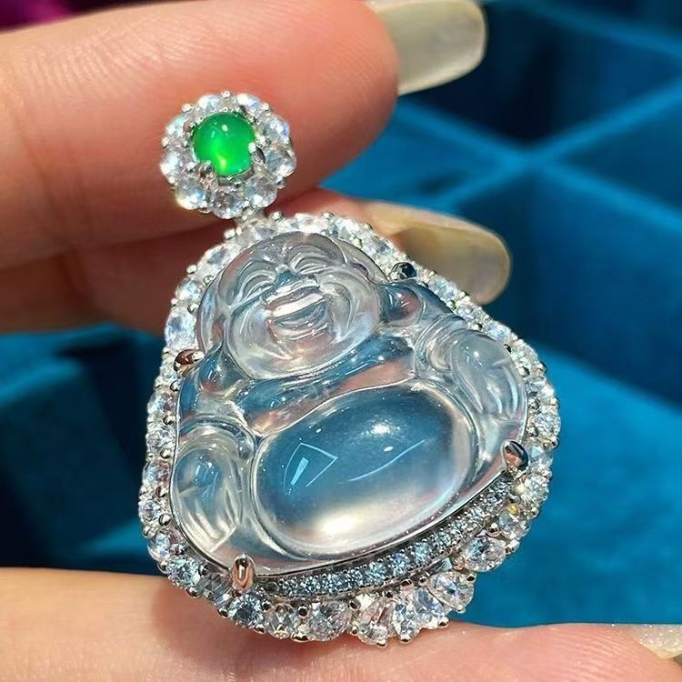 高端精品冰佛公男女款吊坠