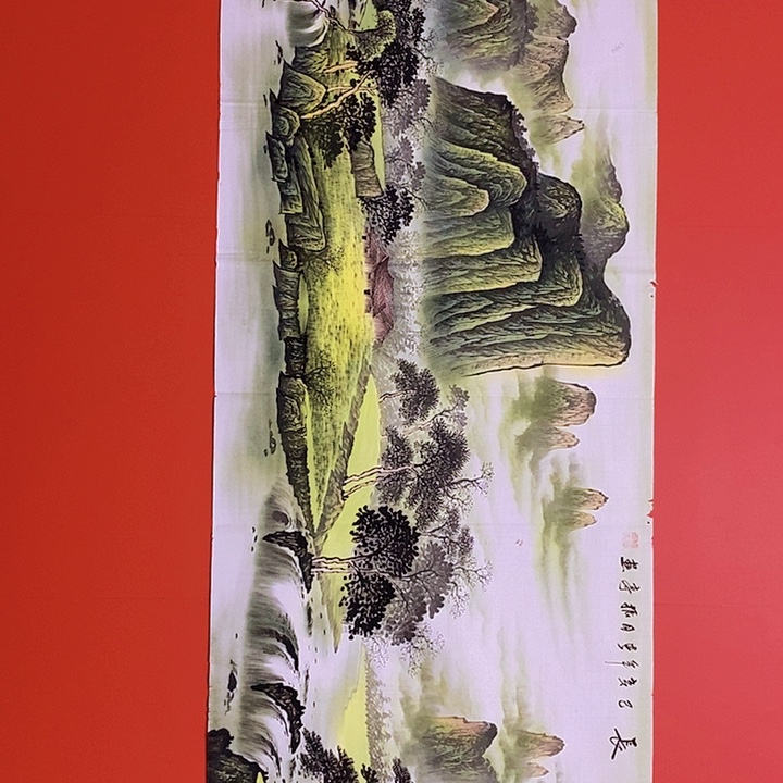 国画山水花鸟字画书画国画