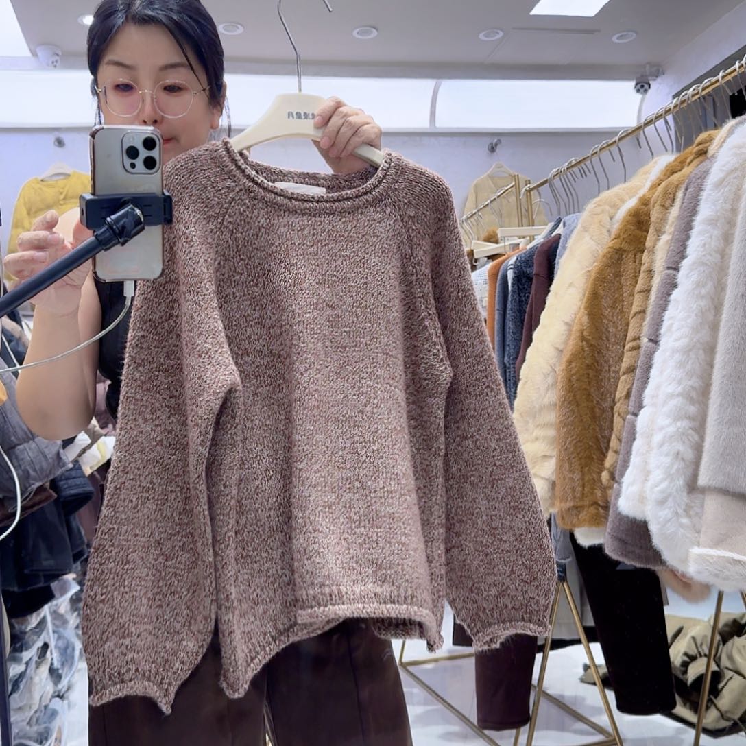 贝壳穿到150斤之内毛衣