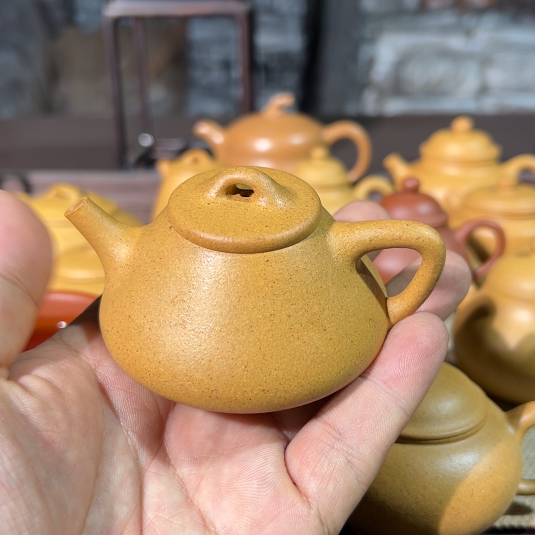 一***秋茶壶紫砂全手工制作