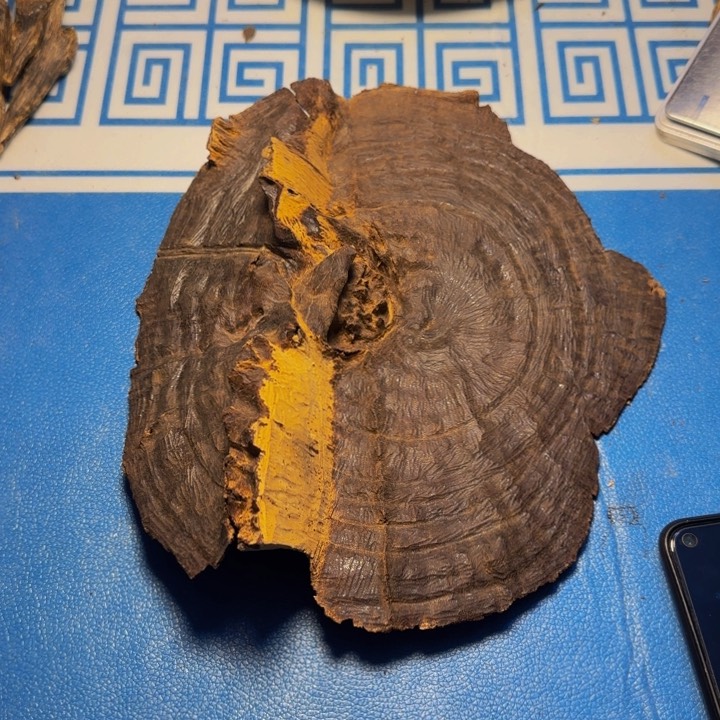 木释*慕手工艺雕塑根雕木方板材119克