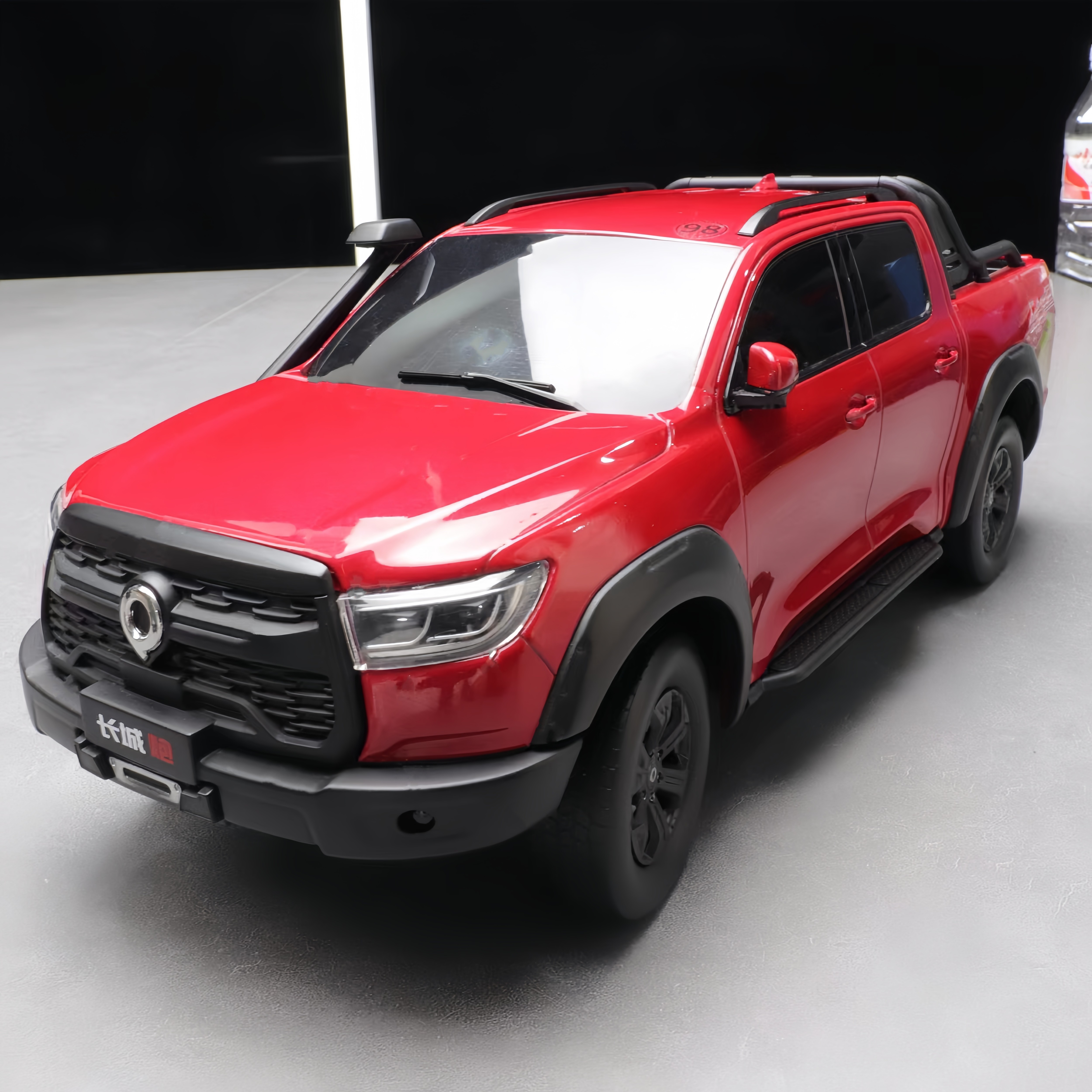 长城炮！合金1：18比例原厂静态汽车模型