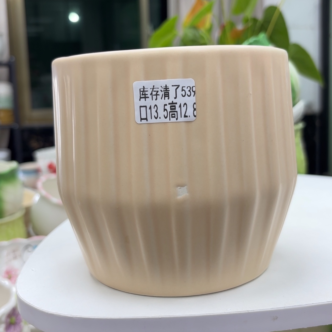 @夏西陶瓷花盆@@5539微瑕