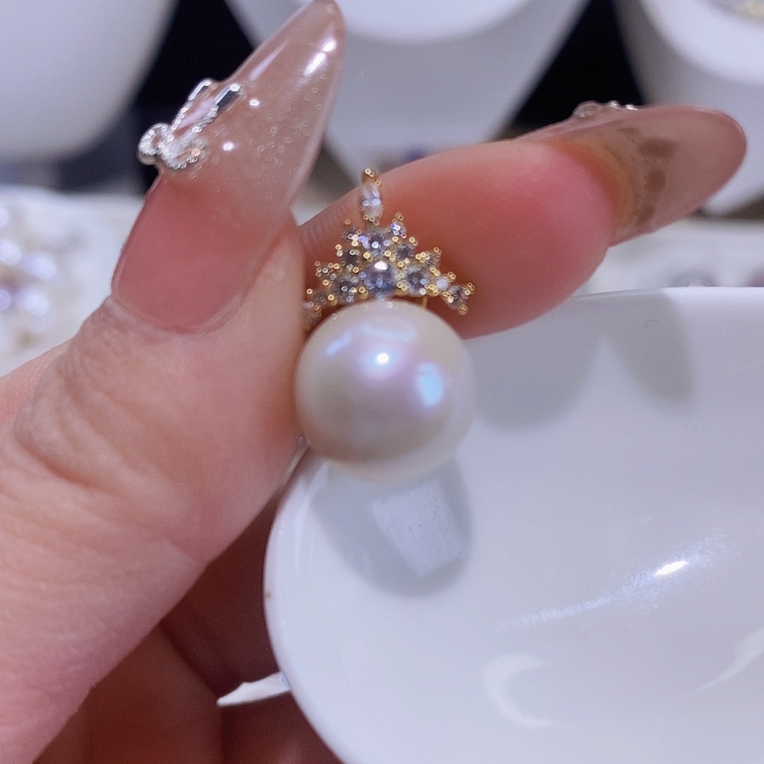 淡水珍珠颈饰合金