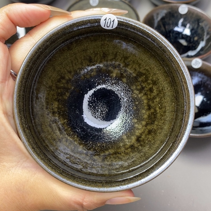 茶盏建窑建盏柴烧主人杯