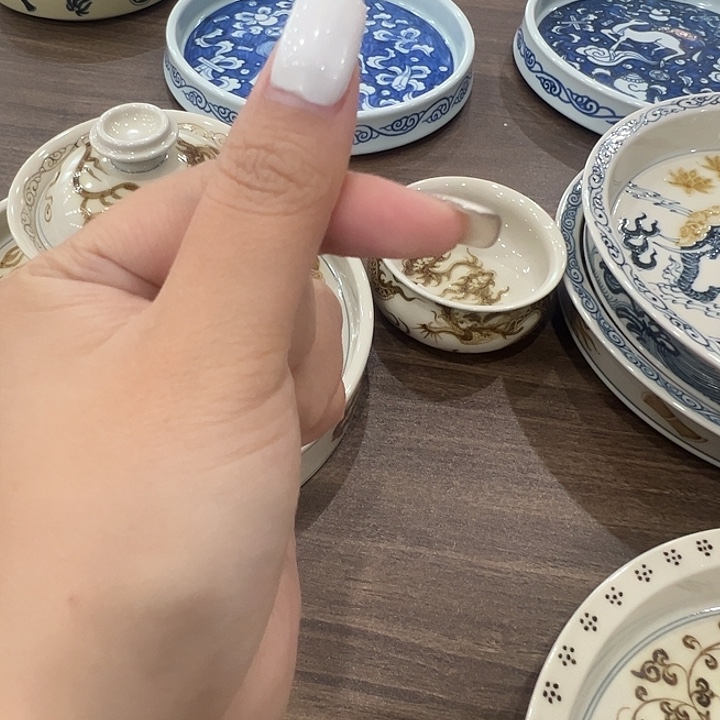 杯丝**忆景德镇陶瓷杯子