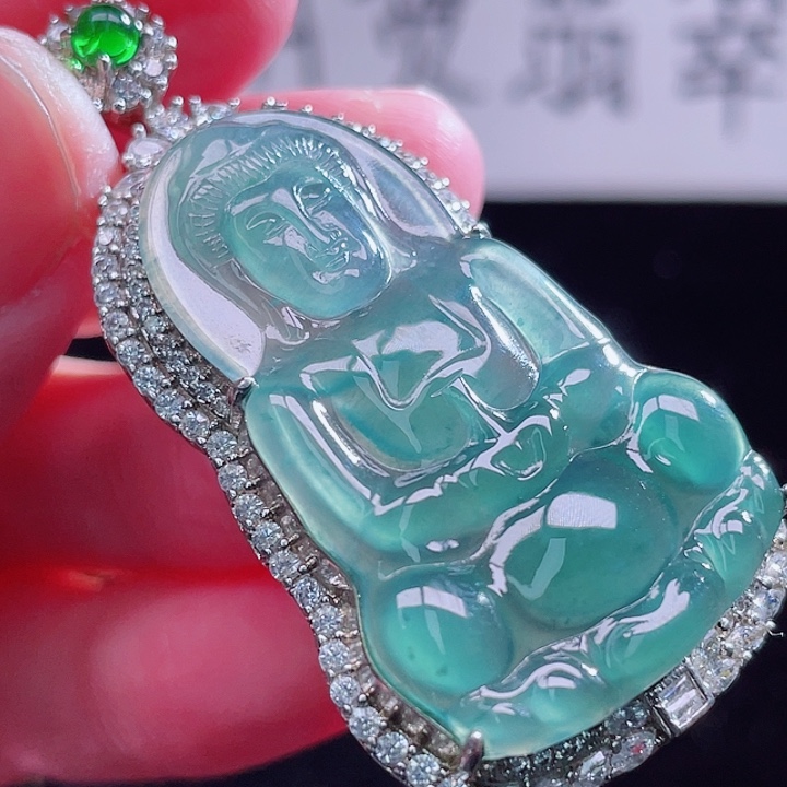 翡翠颈饰未镶嵌999999999