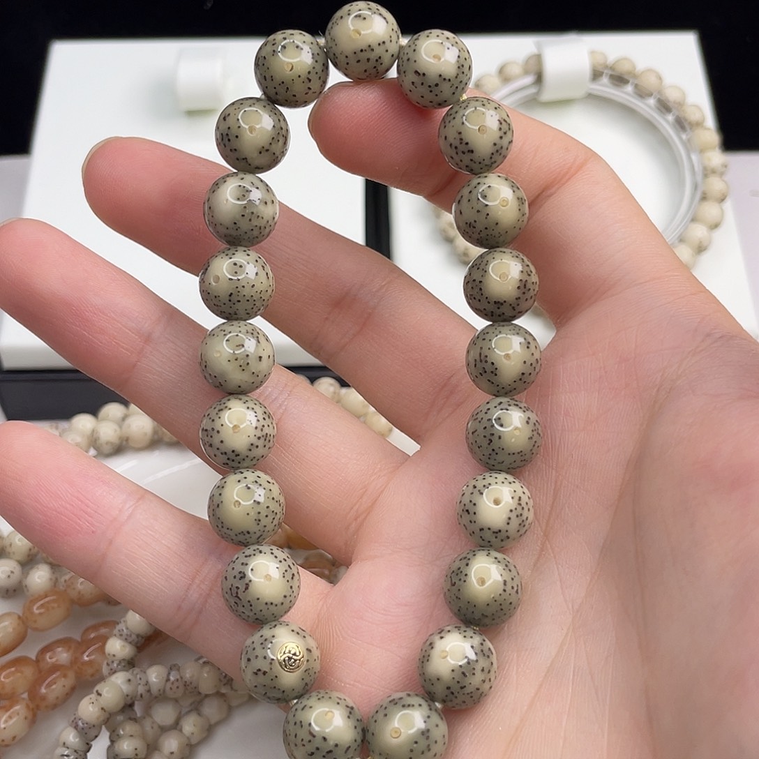 星月菩提吊坠金标11大尺寸圆珠毕业