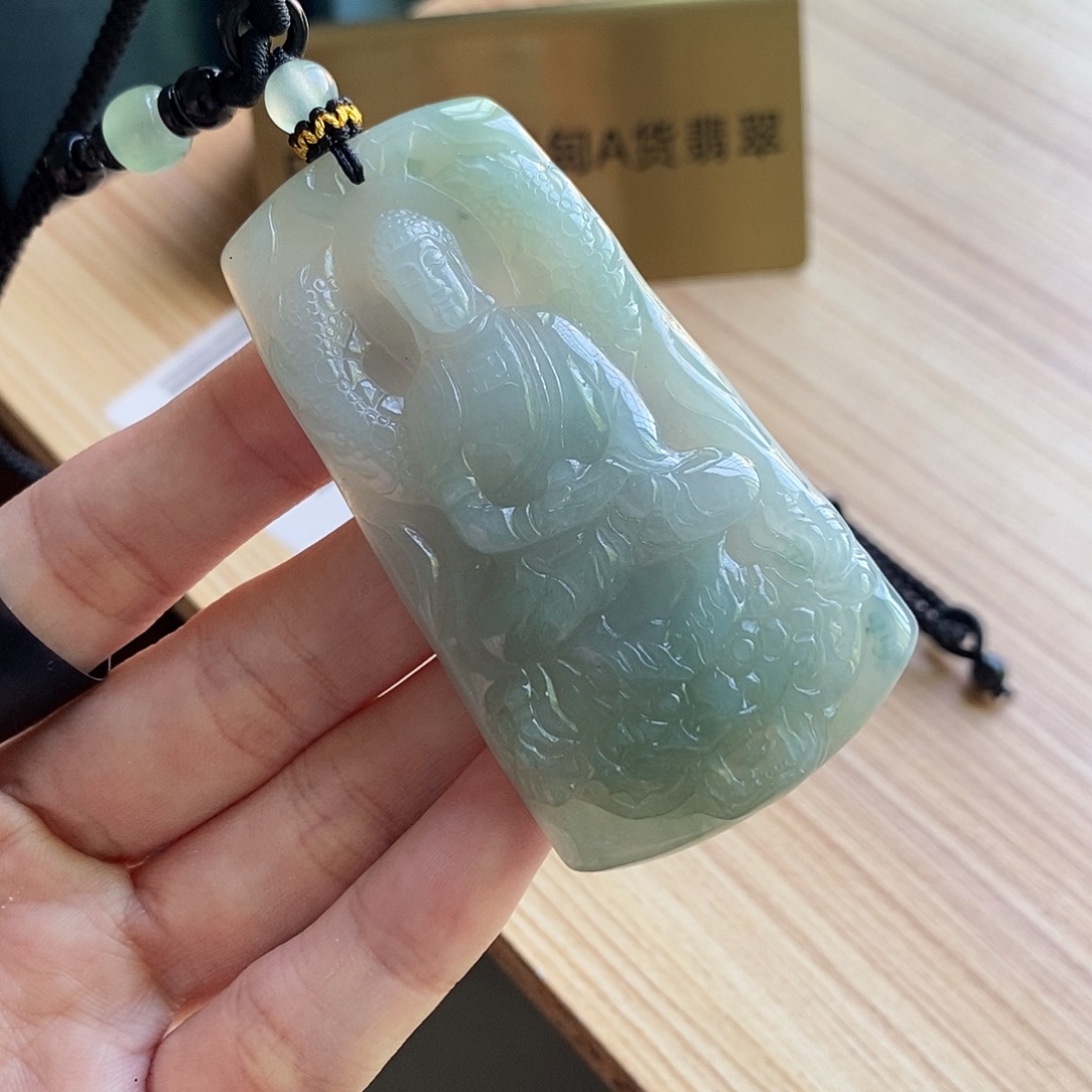 【闪购商品】颈饰未镶嵌翡翠天然缅甸A货翡翠