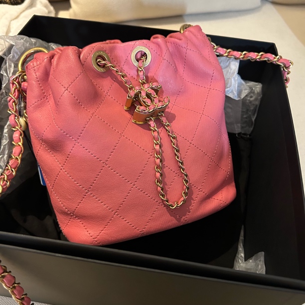 95新 Chanel/香奈儿 多多奢品/香奈儿19bag水桶包/98新包展