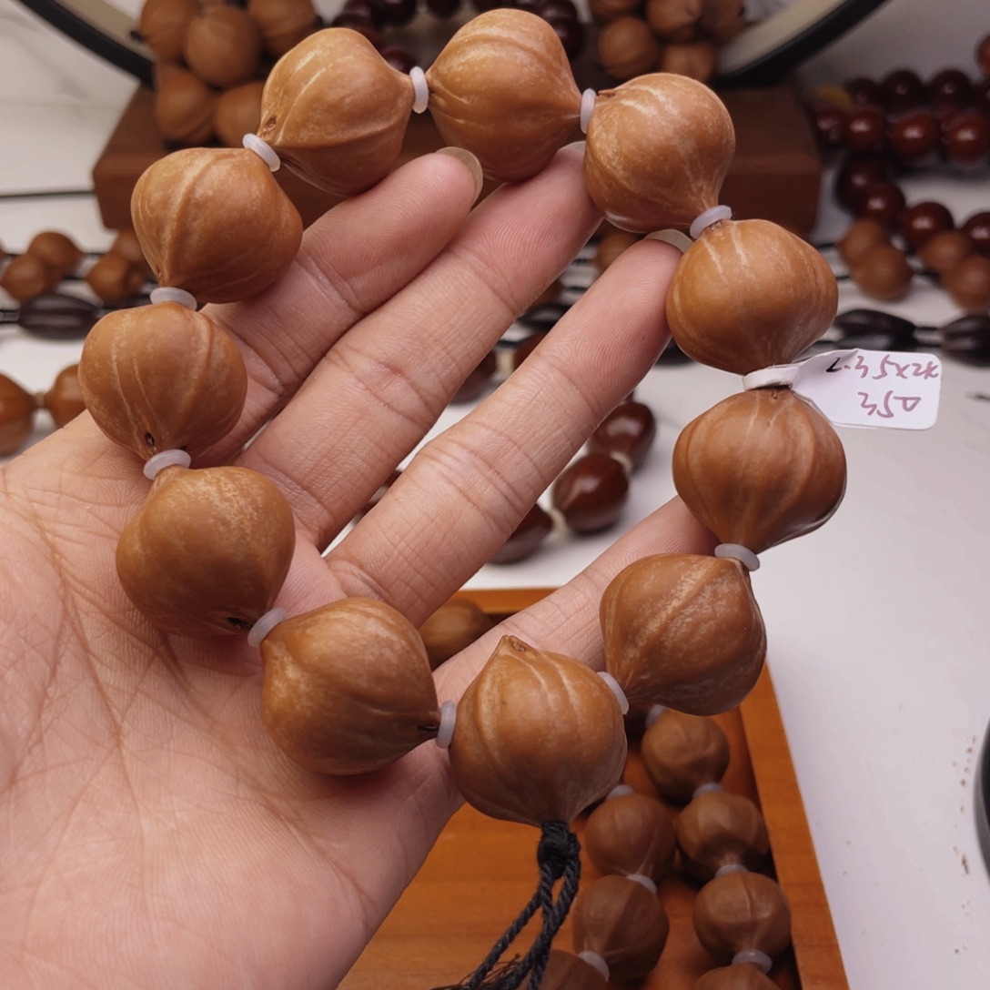 橄榄核手串/手链23.5*24尺寸铁核蒜头核精品