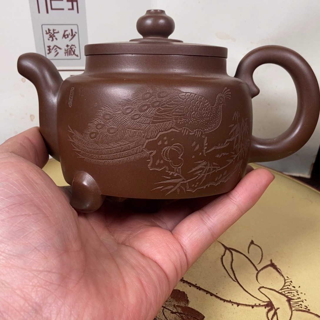 紫砂茶壶容量宜兴紫砂壶