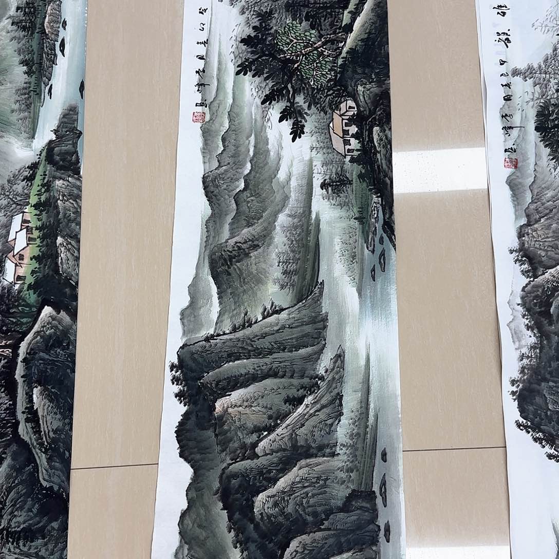 国画国画作品展，国画h