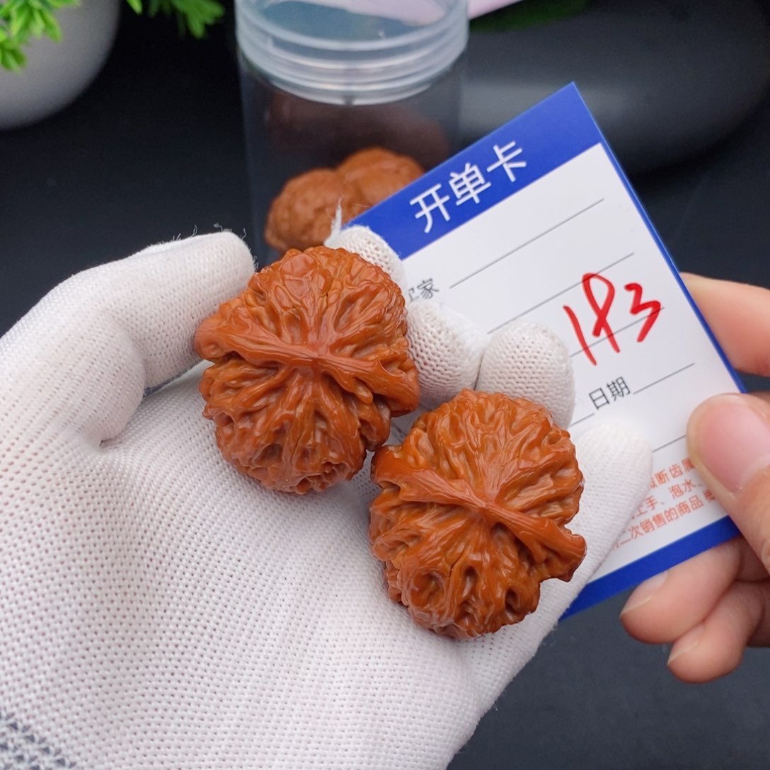 文玩核桃把件38苹果元193