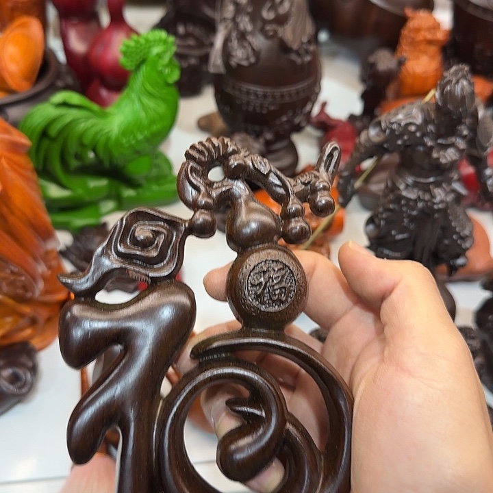 木黑檀木15福字一个