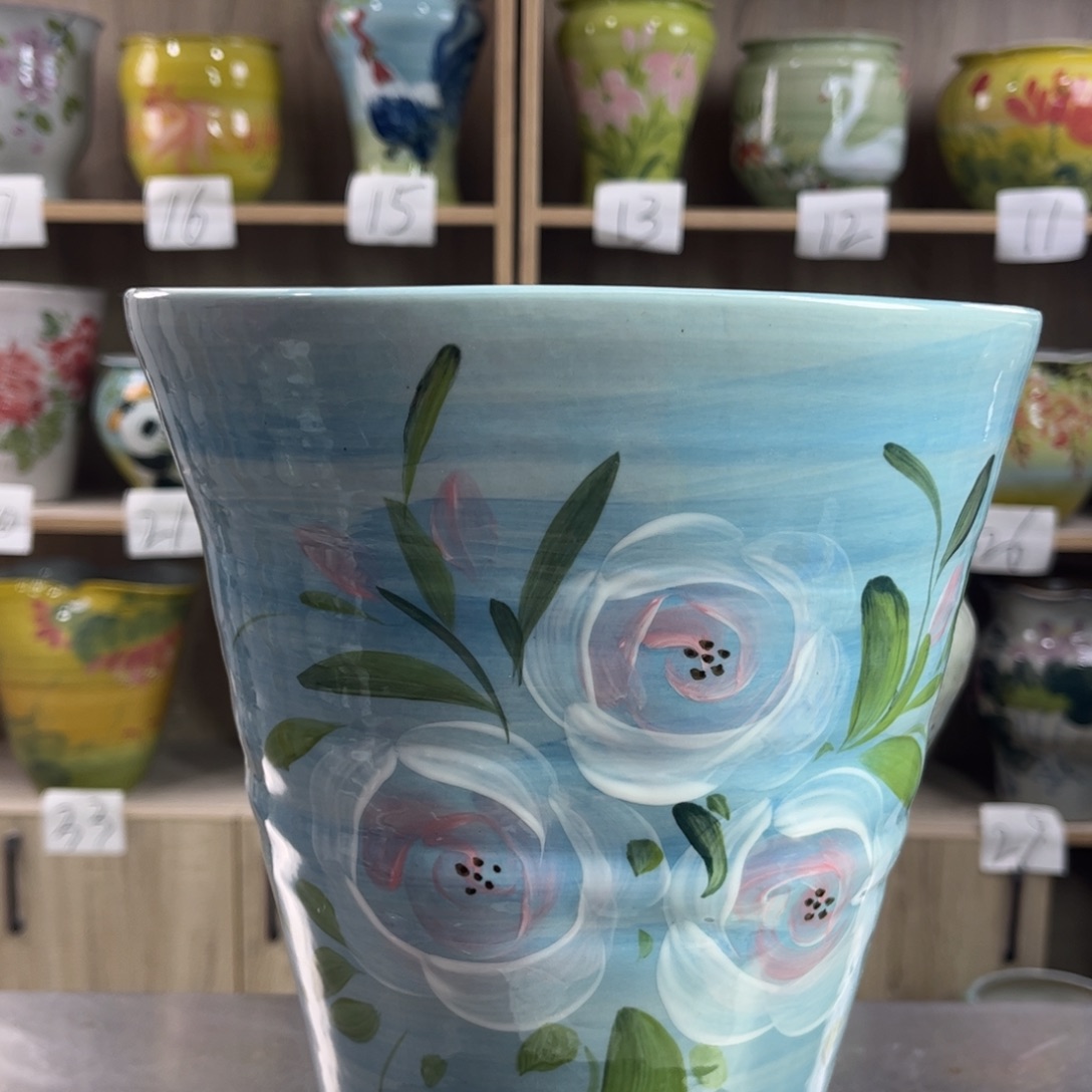1zp景德镇陶瓷花盆