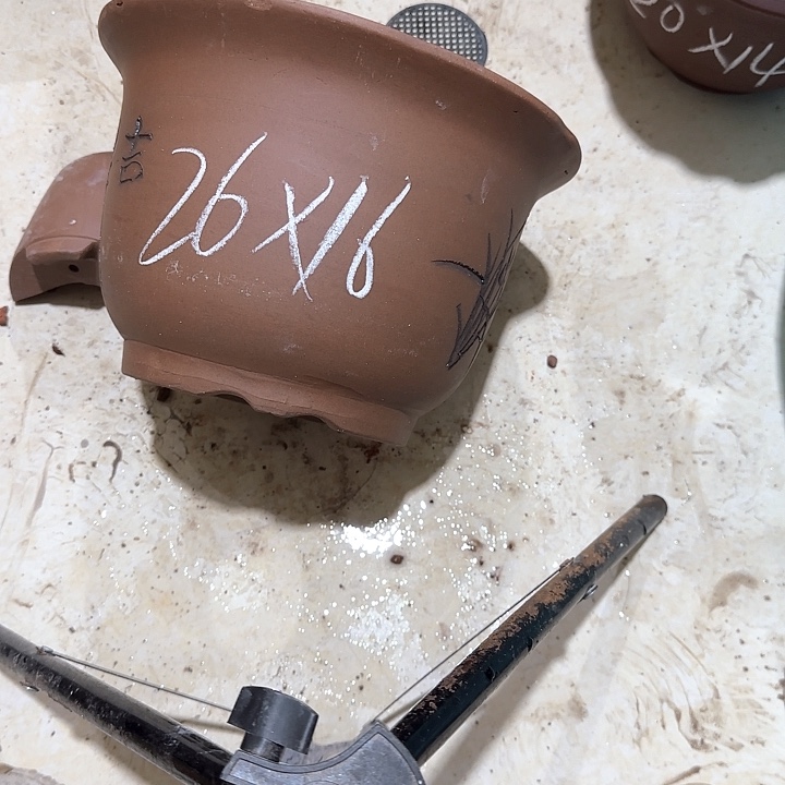 紫砂花盆破损包赔