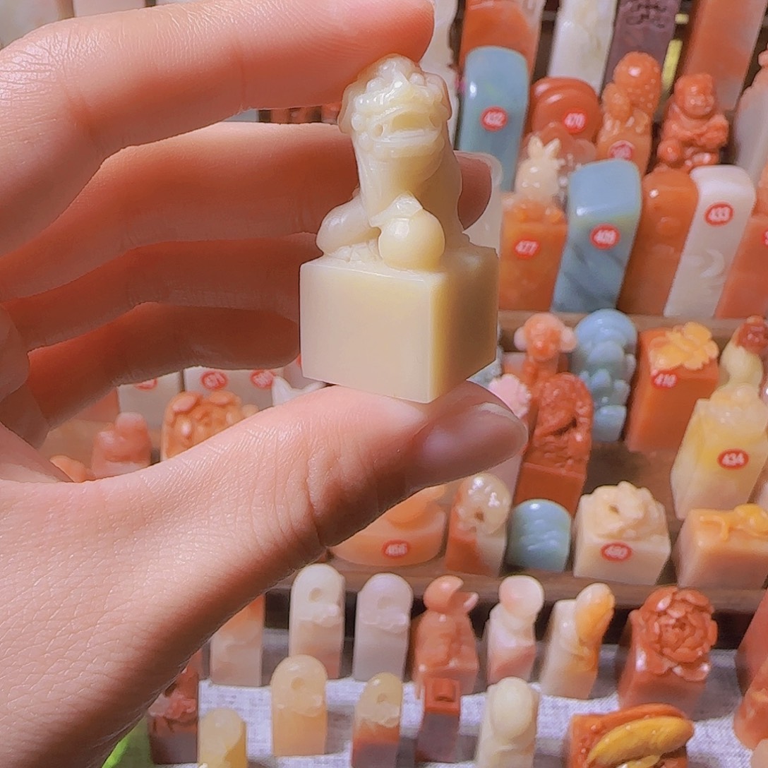 H***o寿山石印石篆刻作品