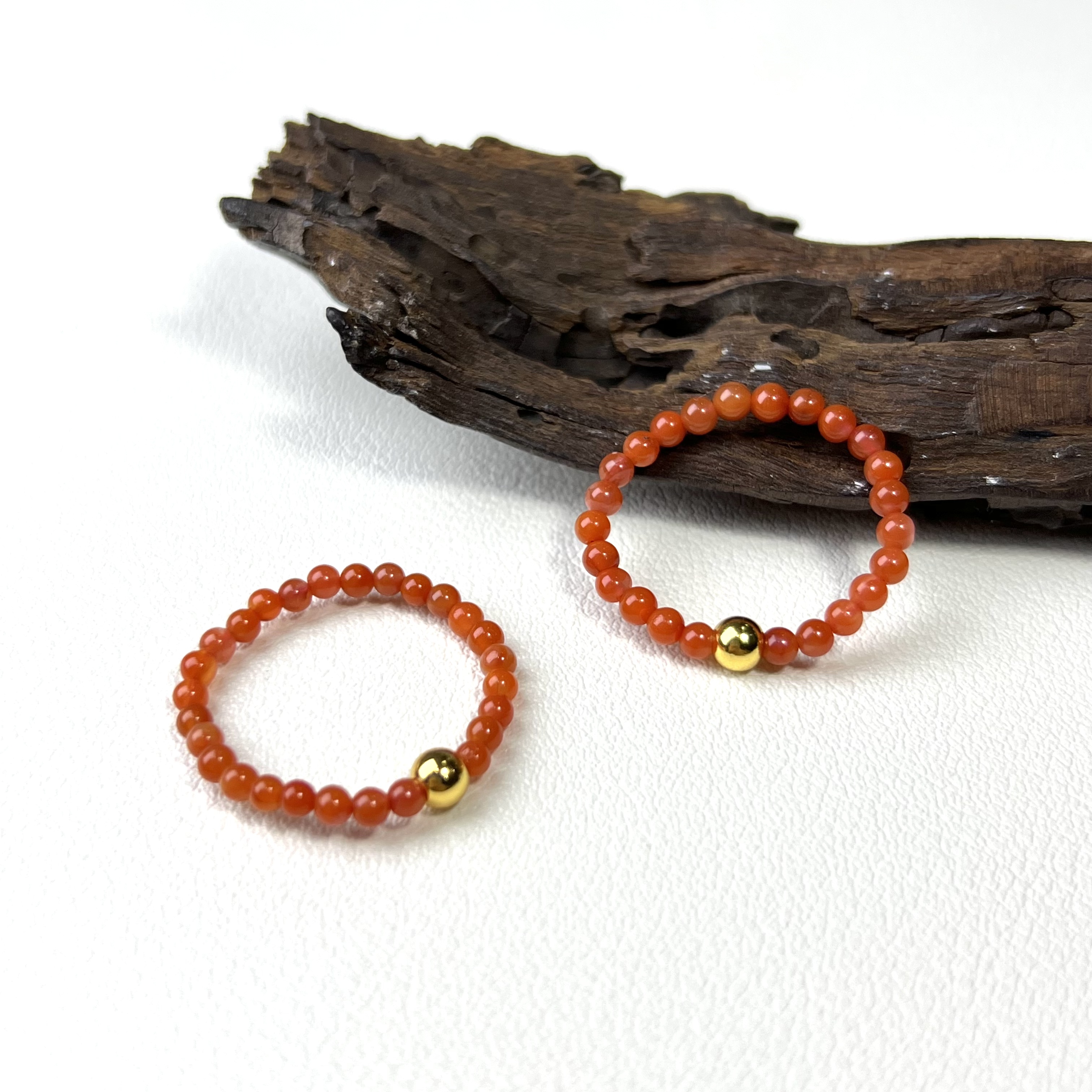 【铭记珠宝】南红戒圈5-2DM176H528【多样性发一件】约2mm