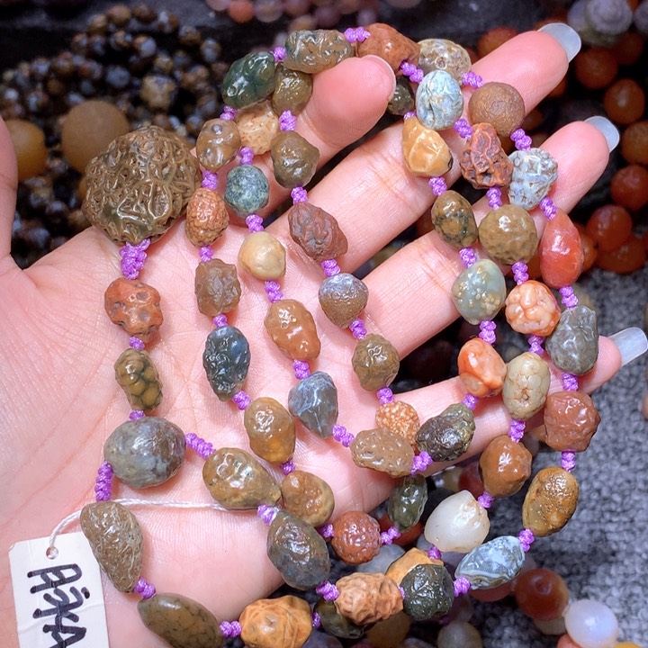 玛瑙/玉髓珠宝半成品未镶嵌用****7