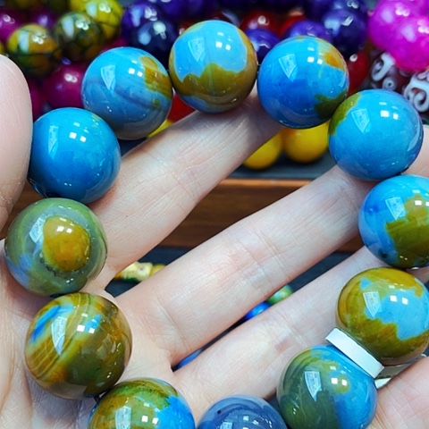 玛瑙/玉髓手链未镶嵌万物生20