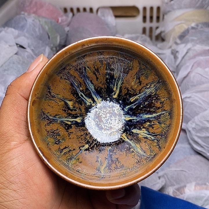 茶盏建盏喝茶主人杯茶杯