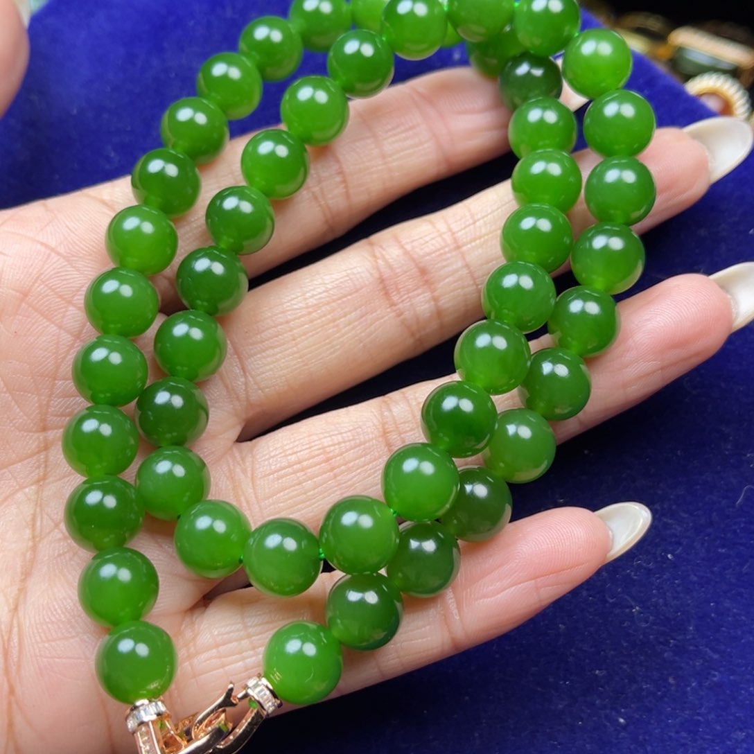 项链未镶嵌和田玉值*