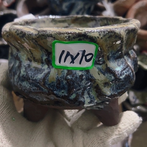 红陶粗陶花盆手工