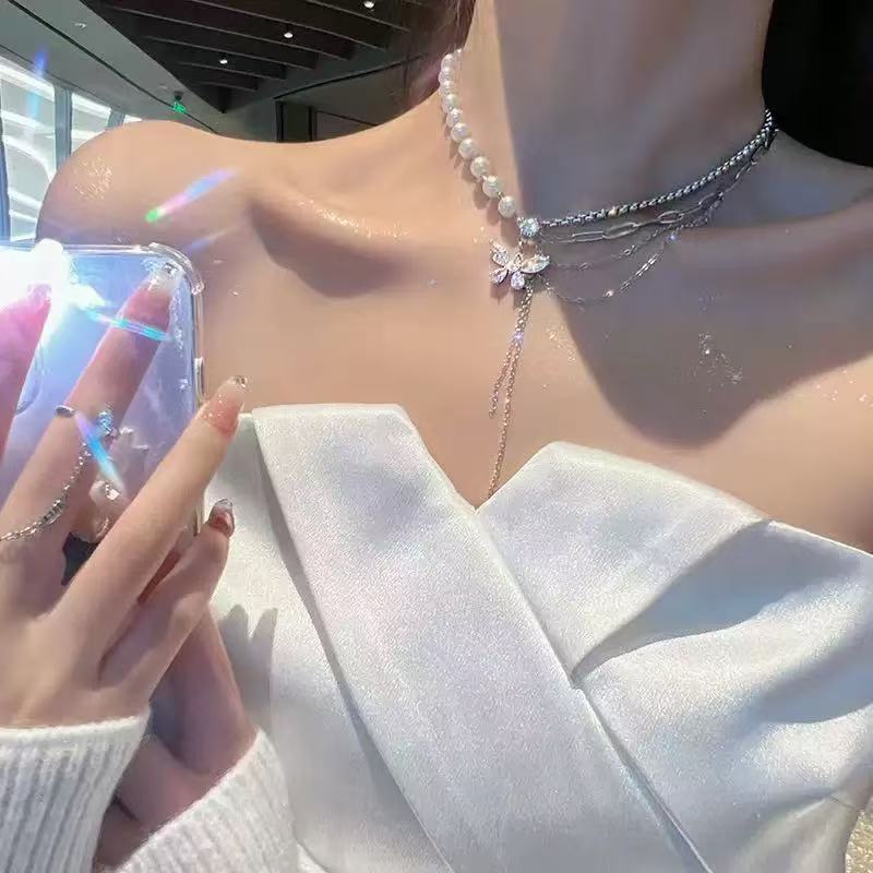 合金项链 合金钛钢饰品直播间扣号链接