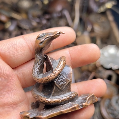 铜制文玩把玩物件