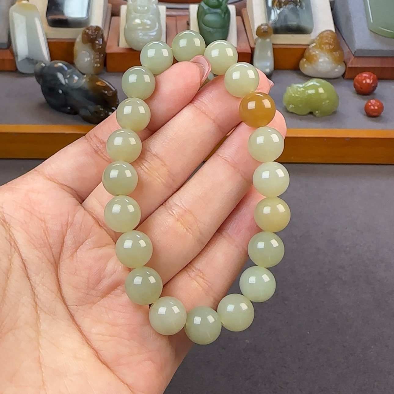 【闪购商品】手链未镶嵌和田玉